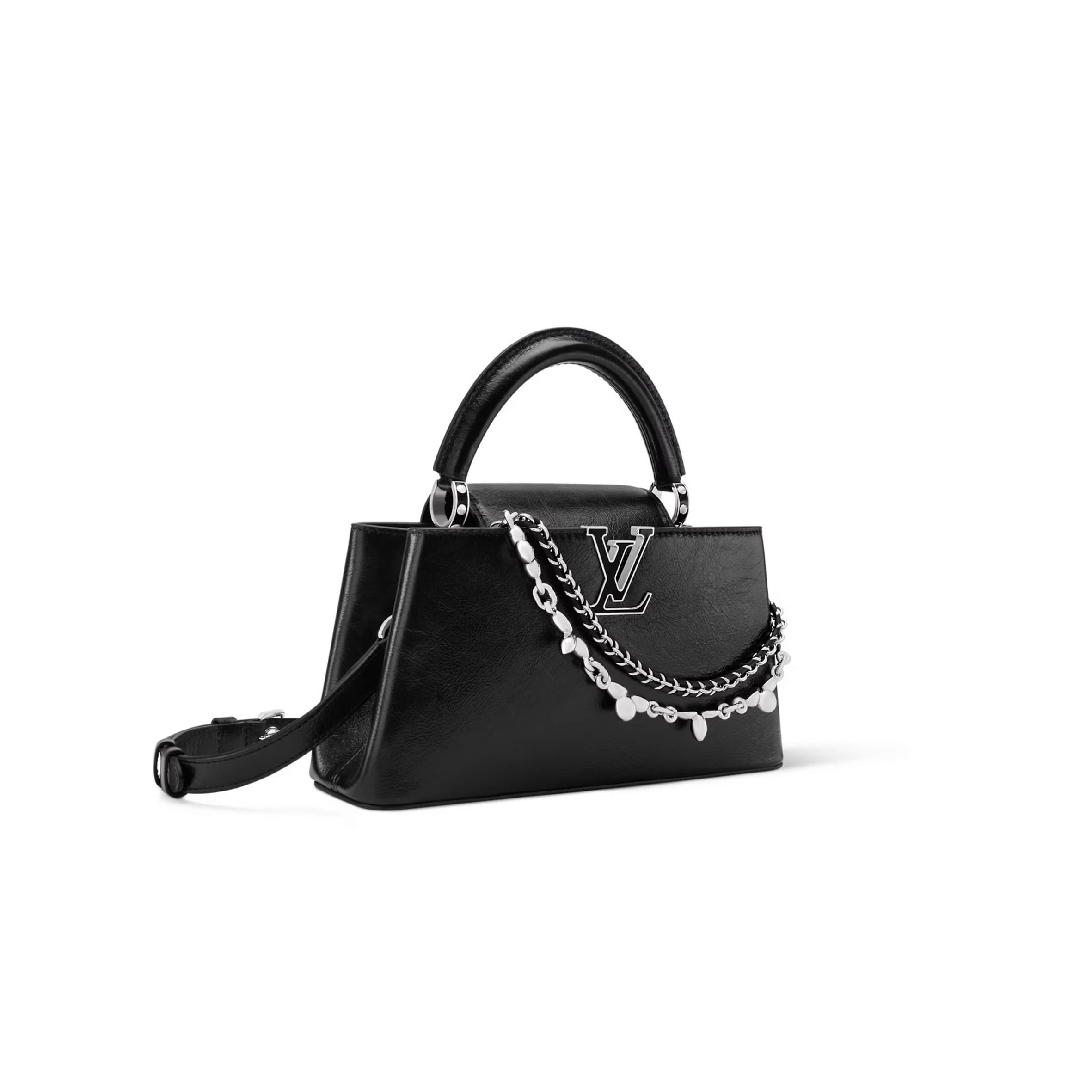 LOUIS VUITTON CAPUCINES EAST-WEST BB M25492 (26.5*14*8cm) LOUIS VUITTON CAPUCINES EAST-WEST BB M25492 (26.5*14*8cm)